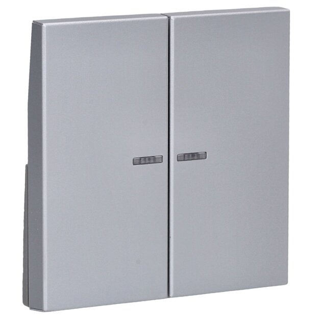 Exklusives Angebot: Jung BTAL17102 JUNG HOME Taster 2-fach Aluminium - nur für kurze Zeit!