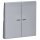 Exklusives Angebot: Jung BTAL17102 JUNG HOME Taster 2-fach Aluminium - nur für kurze Zeit!
