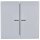 Exklusives Angebot: Jung BTAL17102 JUNG HOME Taster 2-fach Aluminium - nur für kurze Zeit!