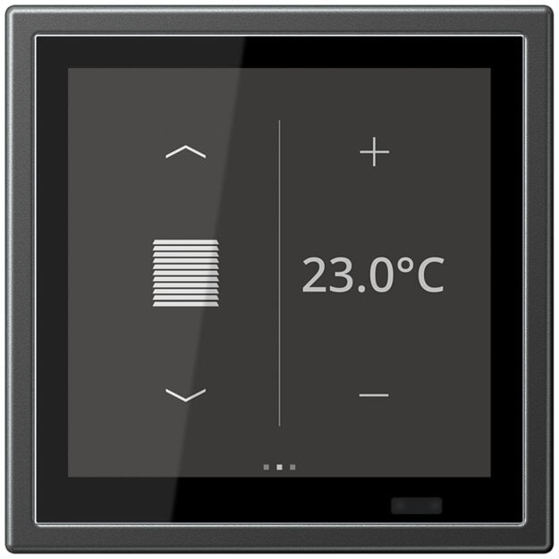 Exklusives Angebot: Jung AL459D1SAN KNX Raumcontroller LS TOUCH Secure Aluminium lackiert Anthrazit Serie LS - nur für kurze Zeit!