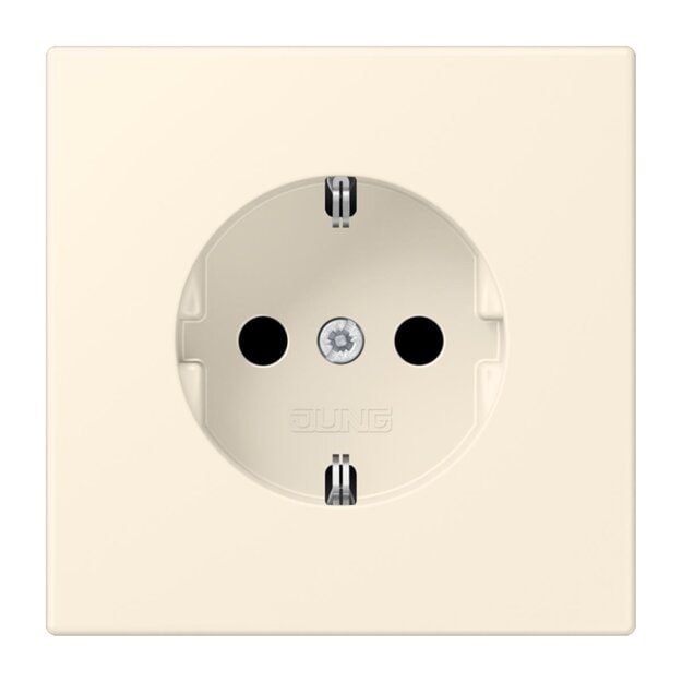 Exklusives Angebot: Jung LC1520KI245 SCHUKO-Steckdose Safety+ LC4320B (Duroplast lackiert) Blanc Ivoire Les Couleurs® Le Corbusier - nur für kurze Zeit!
