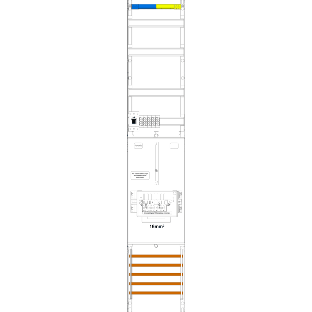 F-Tronic 7143587 Z&auml;hlerfeld VZ119-16-ZSK-HSS...