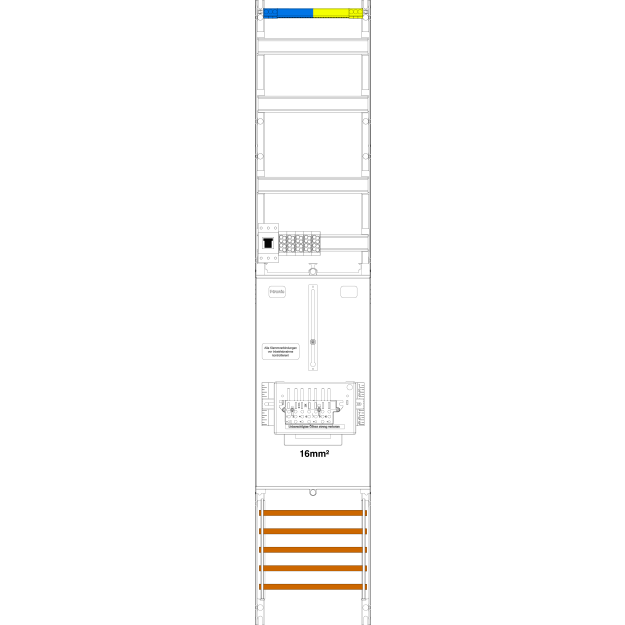 F-Tronic 7143537 Z&auml;hlerfeld VZ119-16-ZSK-HSP...
