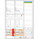 F-Tronic 7195515 Komplettschrank E732A35B6ÜS 2 ZP...