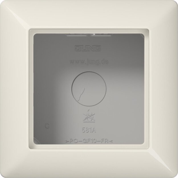Exklusives Angebot: Jung AS581AW Aufputz-Kappe 1fach (Duroplast) Weiß Serie AS - nur für kurze Zeit!