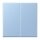 Exklusives Angebot: Jung LC995207 Wippe 2-fach LC32021 (Duroplast lackiert) Outremer Moyen Les Couleurs® Le Corbusier - nur für kurze Zeit!
