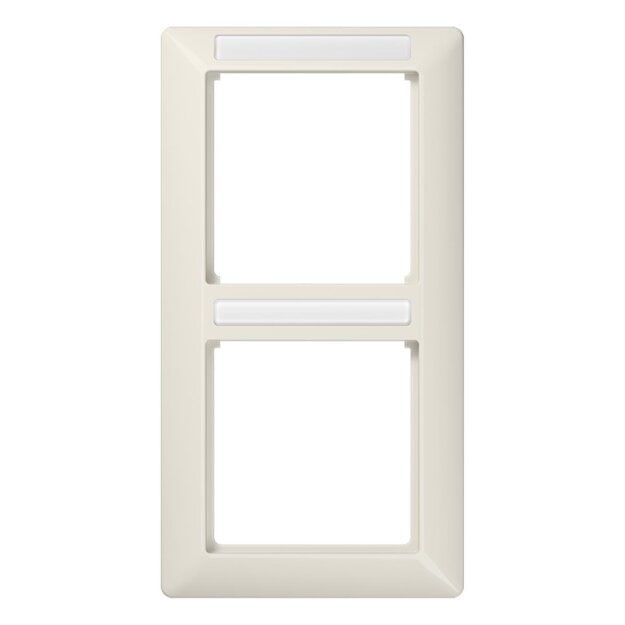 Exklusives Angebot: Jung AS582BFINA Rahmen 2fach INA (Thermoplast bruchsicher) Weiß Serie AS - nur für kurze Zeit!
