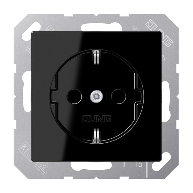 Exklusives Angebot: Jung A1520NBFSW Schuko® Steckdose (Thermoplast bruchsicher) Schwarz Serie A - nur für kurze Zeit!