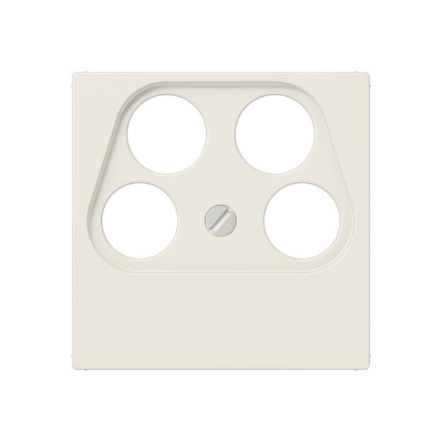 Exklusives Angebot: Jung A561-4SAT2 Abdeckung f. SAT-TV-Steckdose Ankaro (Thermoplast bruchsicher) Weiß Serie A - nur für kurze Zeit!