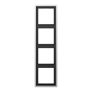Exklusives Angebot: Jung AL2984 Rahmen 4fach (Aluminium...