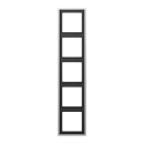 Exklusives Angebot: Jung AL2985 Rahmen 5fach (Aluminium...
