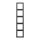 Exklusives Angebot: Jung AL2985 Rahmen 5fach (Aluminium mattgebeizt) Aluminium Serie LS - nur für kurze Zeit!