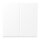 Exklusives Angebot: Jung LS1702WWM Steuertaste 2-fach Standard (Duroplast) Schneeweiß Matt Serie LS - nur für kurze Zeit!
