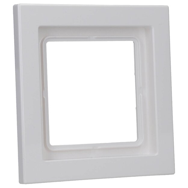 Exklusives Angebot: Jung LSD981BFWW Rahmen 1fach (Thermoplast bruchsicher) Alpinweiß Serie LS - nur für kurze Zeit!
