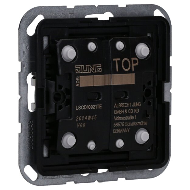 Exklusives Angebot: Jung LSCD10921TE KNX Taster Erweiterung 2fach Serie LS - nur für kurze Zeit!