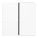 Exklusives Angebot: Jung LS403TSAWW Tastensatz komplett...