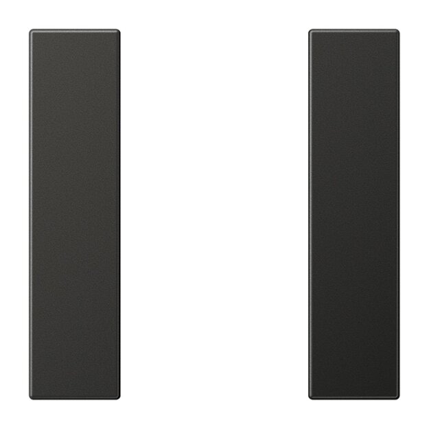 Exklusives Angebot: Jung AL2501TSAAN Tastensatz komplett 1fach (lackiertes Aluminium) Anthrazit Serie LS - nur für kurze Zeit!