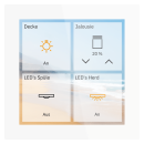 MDT GTS-P4TW.01S KNX Glas Touch Smart Plus 4 Zoll KNX...