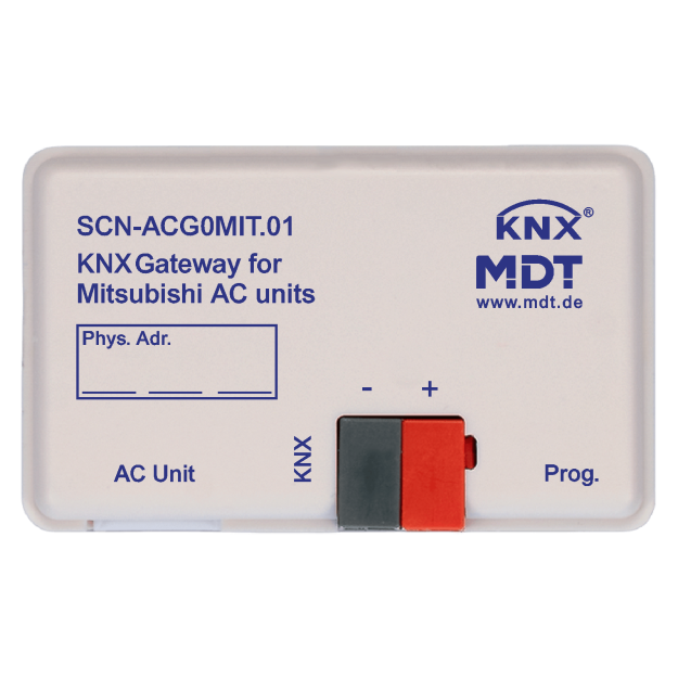 MDT SCN-ACG0MIT.01 KNX Gateway für Mitsubishi Klimageräte UP