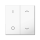 MDT TAL-55BW2D02.02 Wippe für KNX Taster Jalousie Light 55 Basic 2-fach Reinweiß glänzend