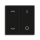 MDT TAL-55BW2C06.02 Wippe für KNX Taster Jalousie Light 55 Basic 2-fach Schwarz matt