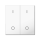 MDT TAL-55BW2B02.02 Wippe für KNX Taster Light 55 Basic 2-fach Reinweiß glänzend