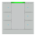 Busch-Jaeger SBOC/U6.0.12-83 Busch-Tenton® Bedienelement 6-fach mit CO2 für KNX by Busch-Jaeger Alusilber 2CKA006330A0185