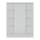 Busch-Jaeger SB/U8.0.12-83 Busch-Tenton® Bedienelement 8-fach für KNX by Busch-Jaeger Alusilber 2CKA006330A0258