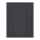 Busch-Jaeger SB/U8.0.12-885 Busch-Tenton® Bedienelement 8-fach für KNX by Busch-Jaeger Schwarz matt 2CKA006330A0257