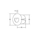 Brumberg R3928WW LED-Wandeinbauleuchte 230 V AC 1,2 W...