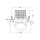 Brumberg 12401073 LED-Einbaustrahler 350 mA 13 W KARYL Weiß