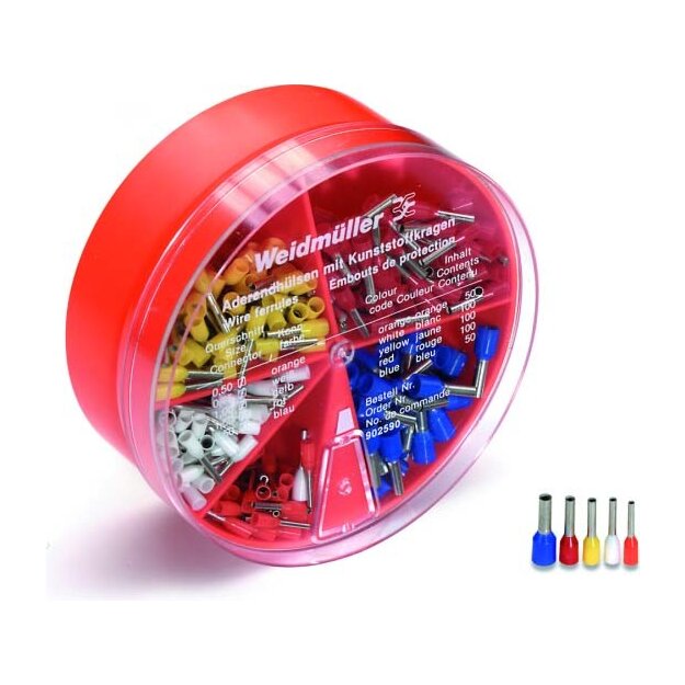 Weidmüller ADERENDH Aderendhülsenbox H-BOX 0 5-2 5QMM 9025900000
