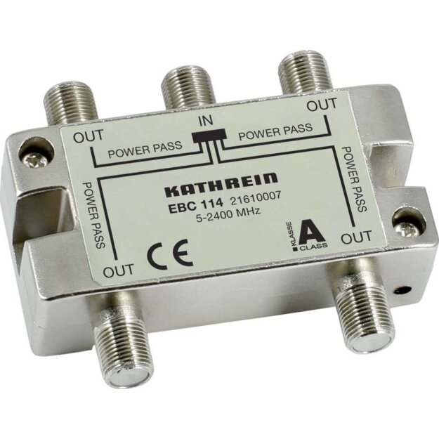 Kathrein F-Verteiler 4-fach EBC 114 (1er)