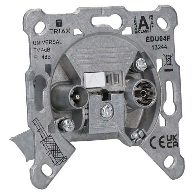 Triax Antennensteckdose 2f. EDU 04 F (1er)