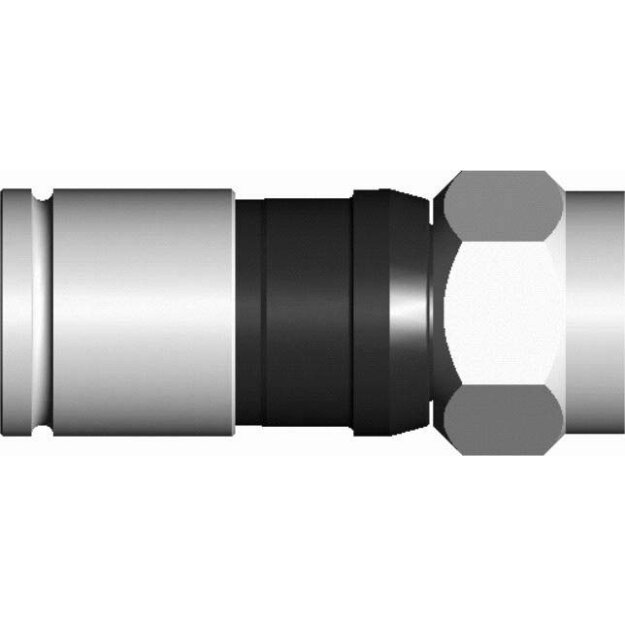 Triax F-Kompressionsstecker EX 6-49/83 (1er)