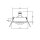 Brumberg 64 Einbaustrahler GX 5,3 max. 13 W LED JARRID-R Schwarz