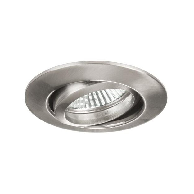 Brumberg 1963.15 Einbaustrahler GX 5,3 max. 13 W LED BREENA-R Nickel