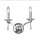 Brumberg 800562 Wandleuchte STELLA Chrom