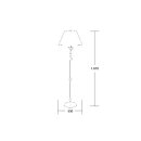 Brumberg 830593 Stehleuchte STELLA Gold