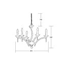 Brumberg 850595 Pendelleuchte STELLA Gold