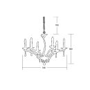 Brumberg 850596 Pendelleuchte STELLA Gold