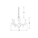 Brumberg 850624 Pendelleuchte CHIARA Chrom
