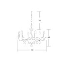 Brumberg 850626 Pendelleuchte CHIARA Chrom