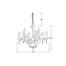 Brumberg 850669 Pendelleuchte schwarz STELLA Schwarz