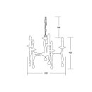 Brumberg 859045 Pendelleuchte GIRATA Gold