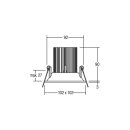 Brumberg 12408073 LED-Einbaudownlight 700 mA 13,6 W...