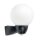ESYLUX EL10026126 Automatikleuchte mit Opalglas und 130° Bewegungsmelder AL GARDA WL OP MD BK Schwarz