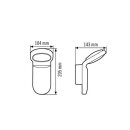 ESYLUX EL10710001 LED-Leuchte im gehäuse 10 Watt...