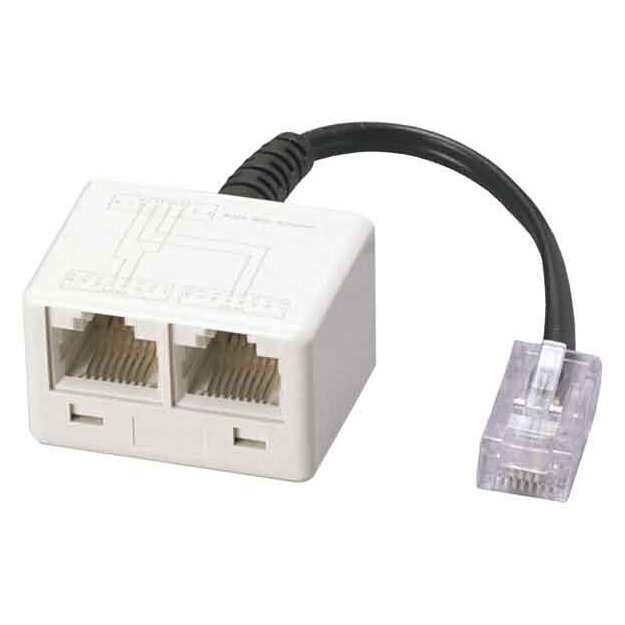BTR NETCOM UAE-Adapter WE 8-WE 8/WE 8 0,1m