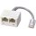 BTR NETCOM ISDN-Adapter WE 8-2xWE 8 0,1m